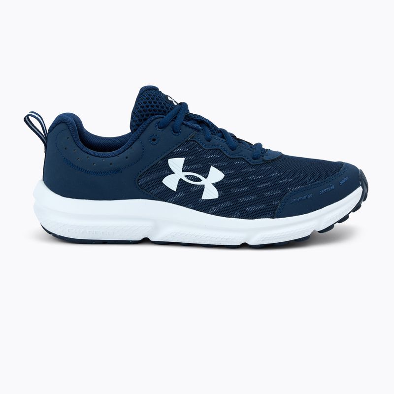 Under Armour Charged Assert 10 academy/academy/weiß Herren Laufschuhe 2