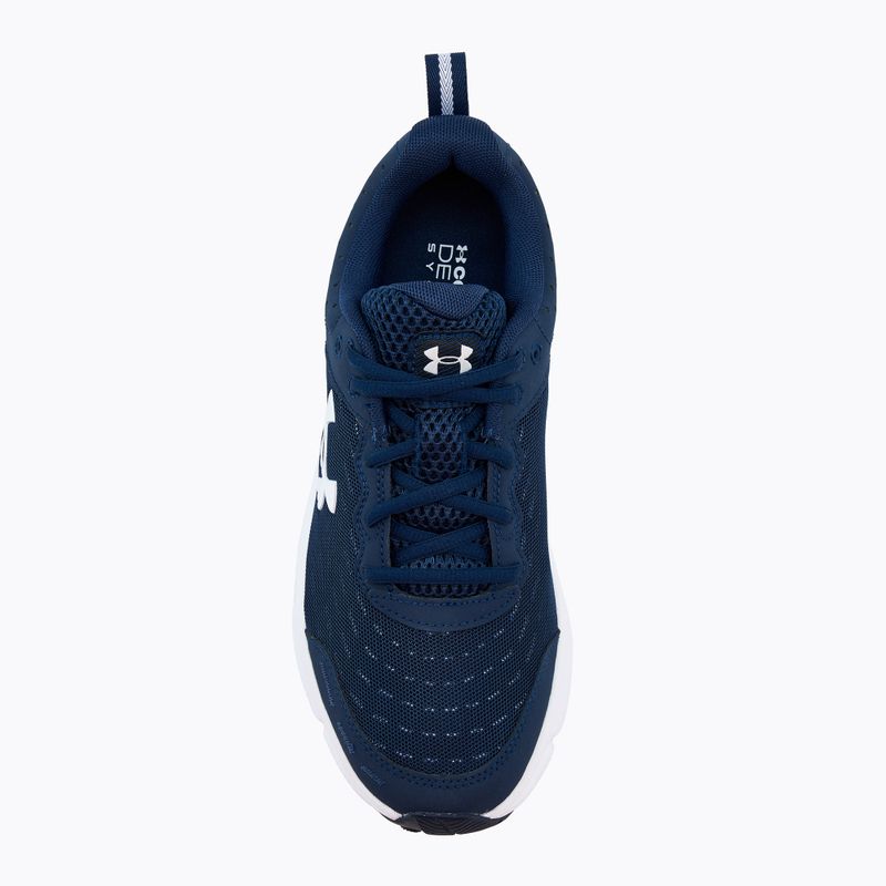 Under Armour Charged Assert 10 academy/academy/weiß Herren Laufschuhe 5