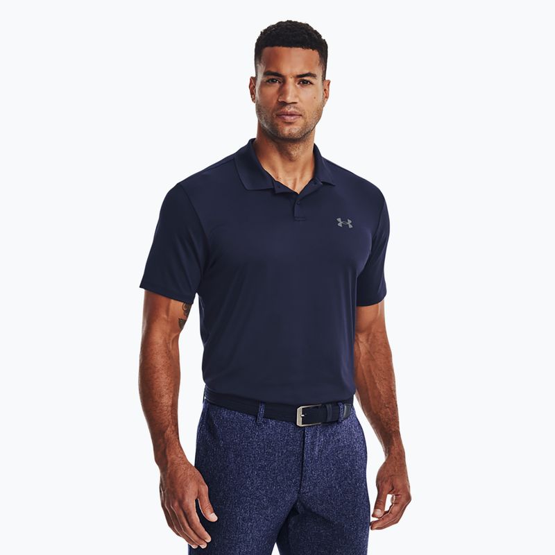 Polohemd Herren Under Armour Matchplay Polo midnight navy/pitch gray