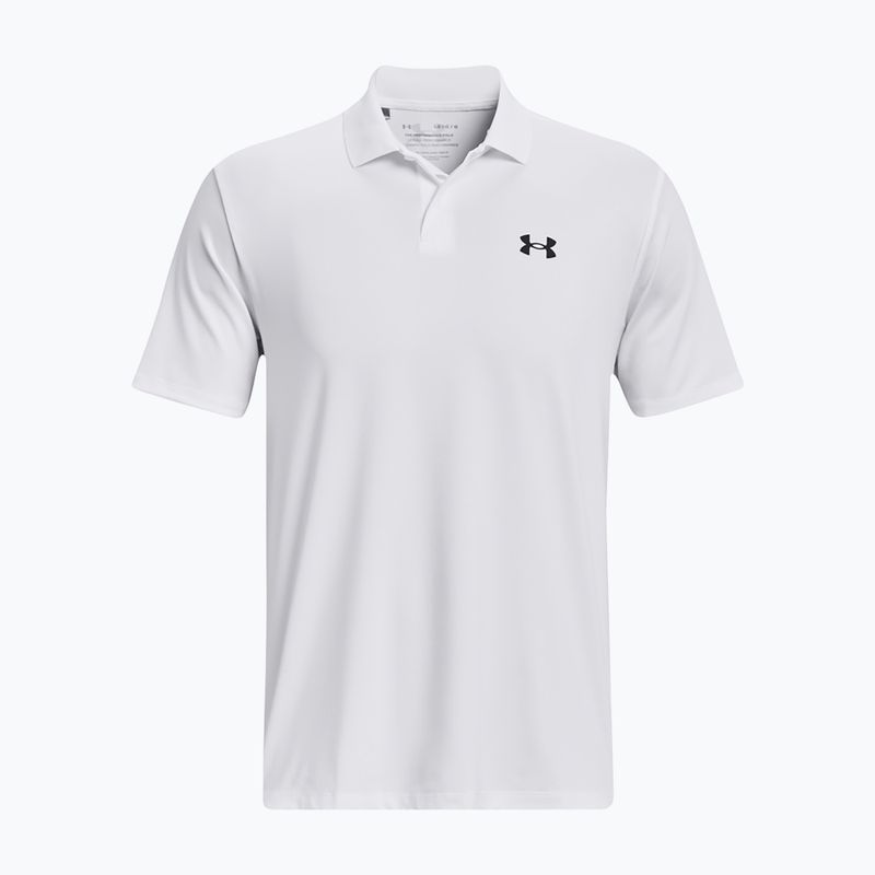 Polohemd Herren Under Armour Matchplay Polo white/pitch gray 5