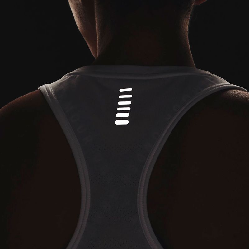 Women's Under Armour Nahtlose Stride Singlet Laufshirt weiß 1375697