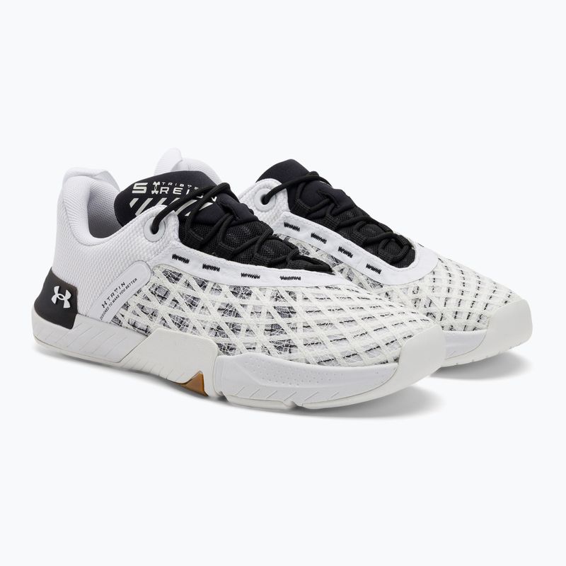 Under Armour Tribase Reign 5 weiß/schwarz/weiß Herren Trainingsschuhe 4