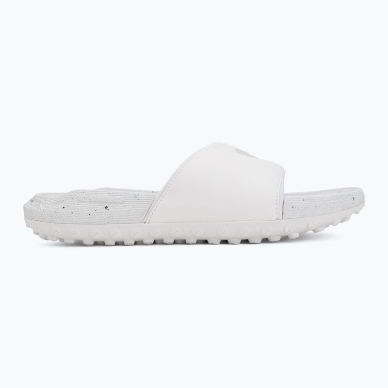 Badelatschen Under Armour Rock 3 black/white clay 2