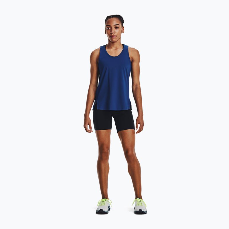 Under Armour Run Elite Half Damen Laufleggings schwarz 1376758 2