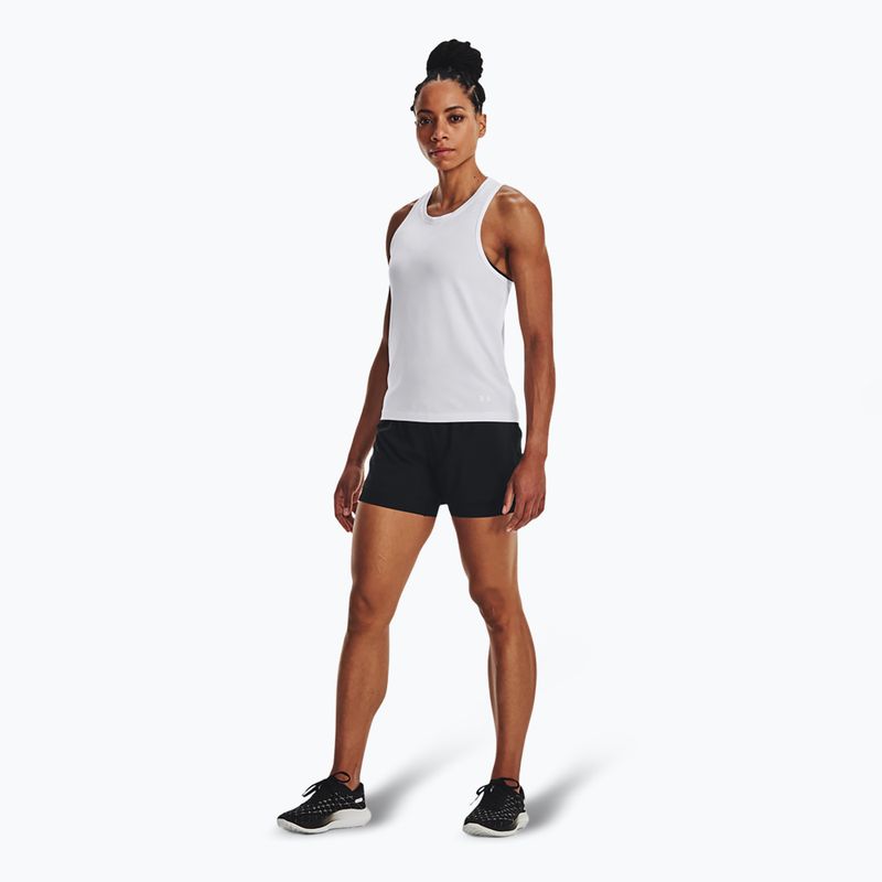 Under Armour Launch Pro 2IN1 Damen Laufshorts schwarz / schwarz / reflektierend 2