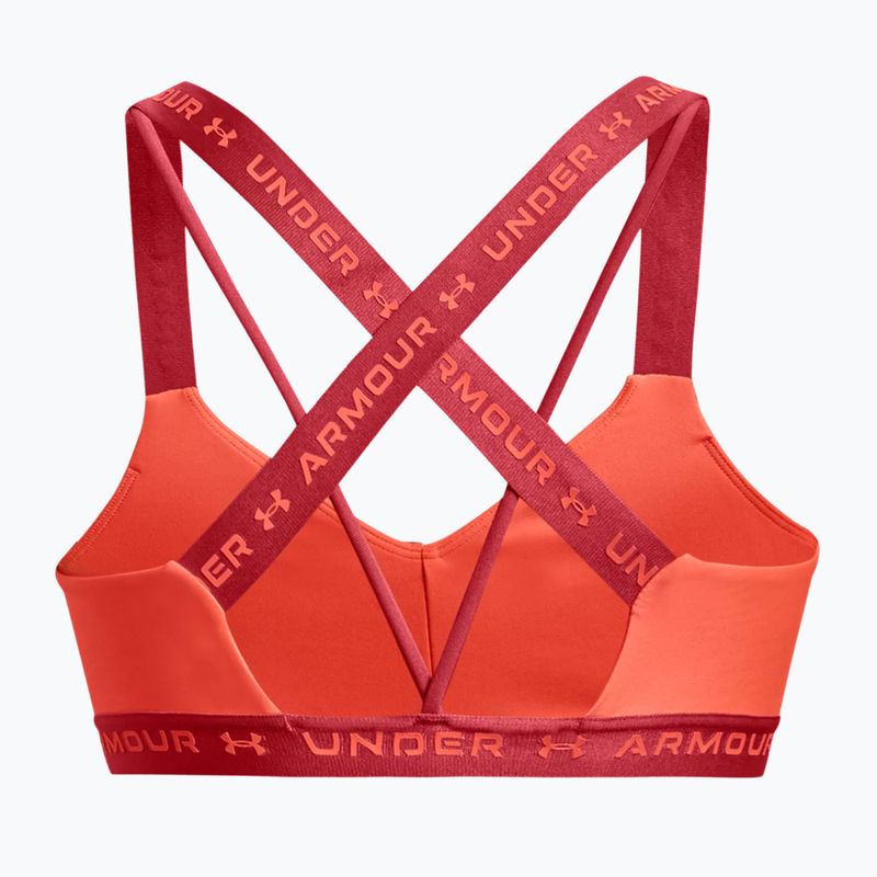 Unter Armour Crossback Low Fitness-BH orange 1361033-877