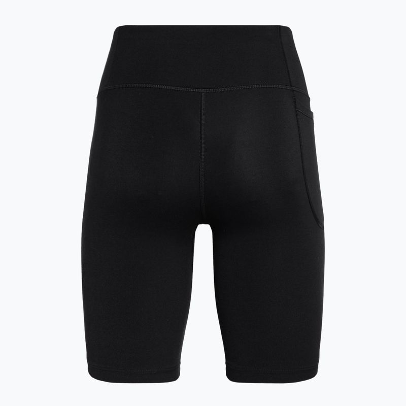 Damen Trainingsshorts Under Armour Motion Bike Short schwarz/jet grey