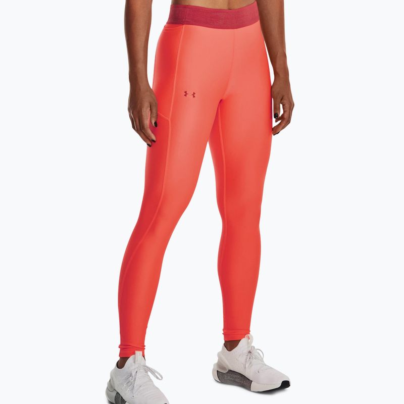 Under Armour Branded WB Damen Leggings orange 1377089