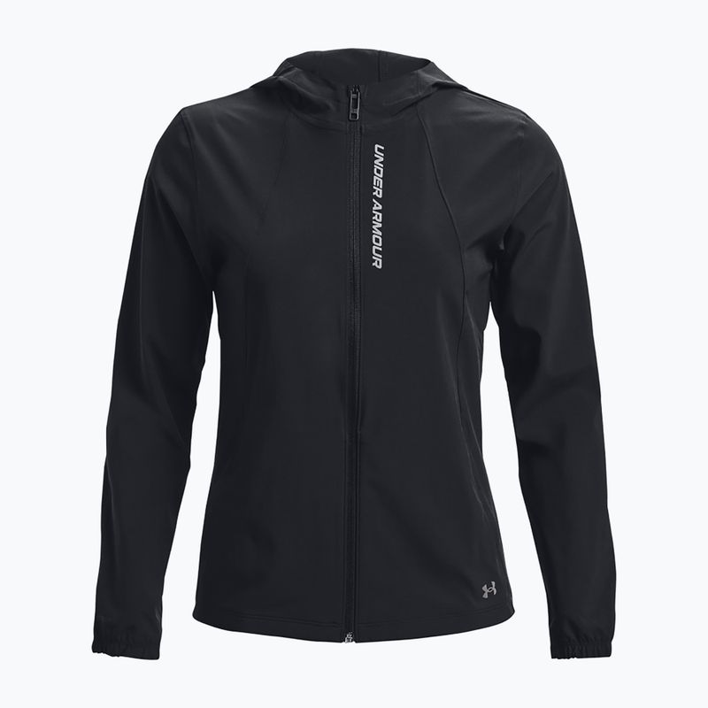 Laufjacke Damen Under Armour Outrun The Storm black/reflective//reflective 5