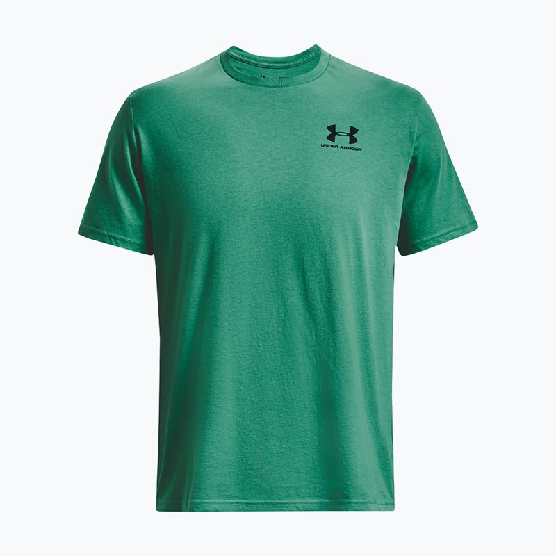 Herren Under Armour Sportstyle Left Chest T-Shirt Birdie grün/schwarz