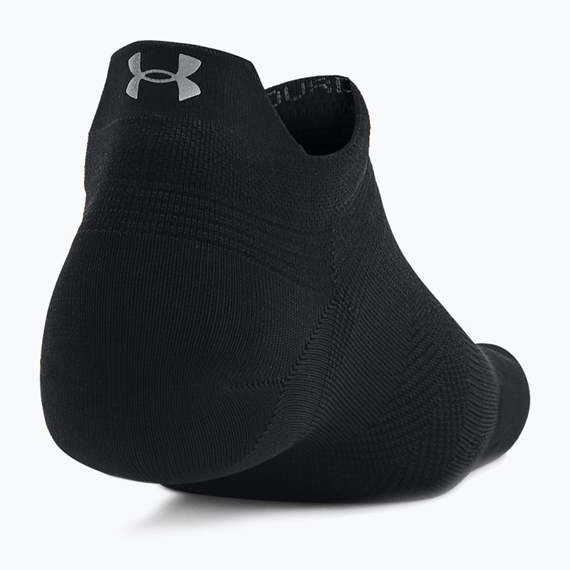 Unter Armour Ad Run Lite 2Pk Ns Tab laufen Socken schwarz 1376077 4