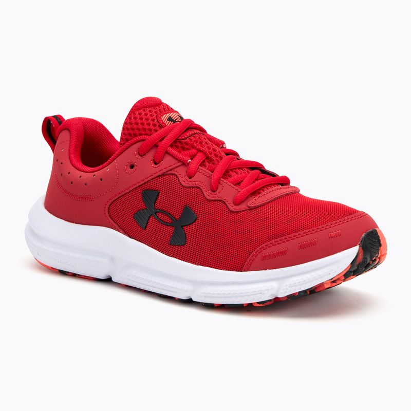 Herren Under Armour Charged Assert 10 rot/rot/schwarz Laufschuhe