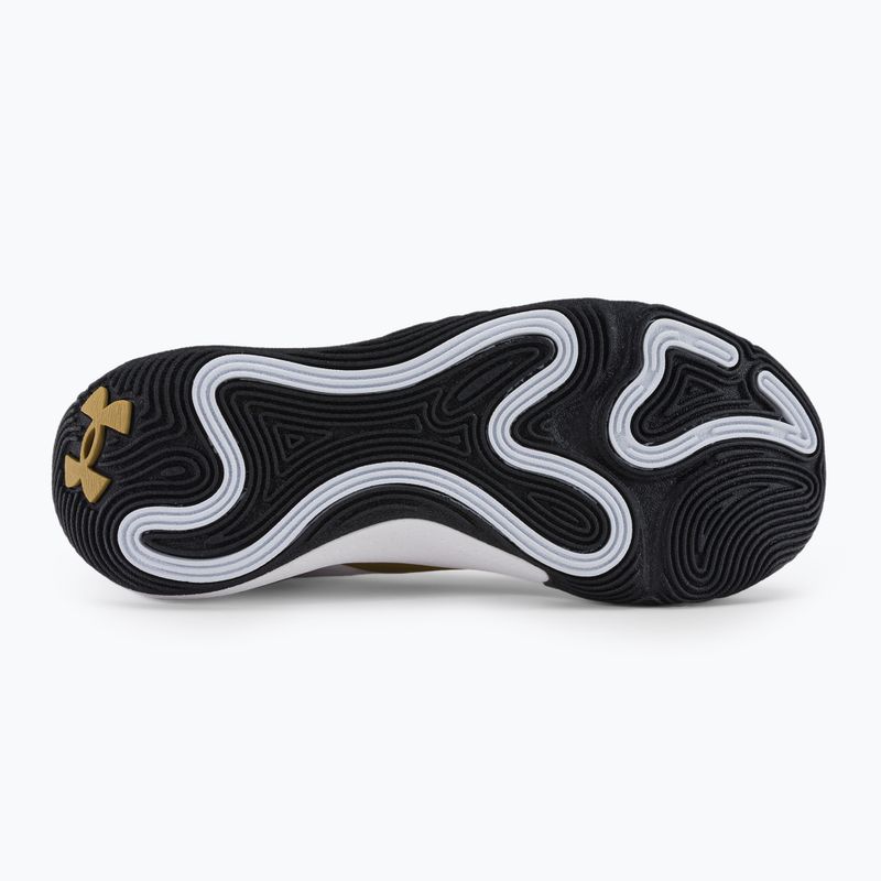Under Armour Spawn 5 Basketball Schuhe weiß 3026285 5