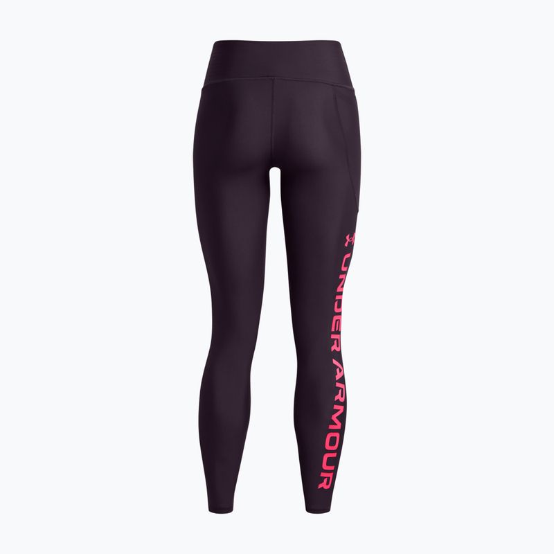 Under Armour Branded lila Damen Trainingsleggings 1376327 2