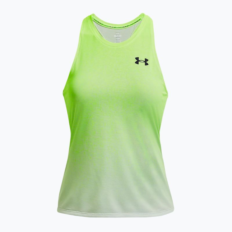 Damen-Lauftank-Top Under Armour Rush Cicada Singlet gelb 1378404 5