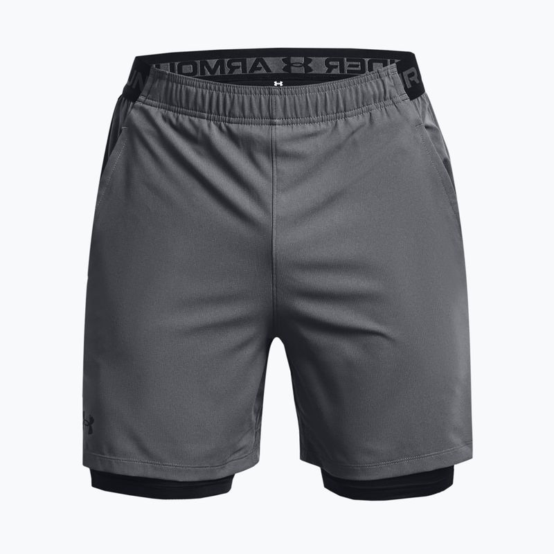 Under Armour Vanish Woven 2in1 grau Herren Trainingsshorts 1373764