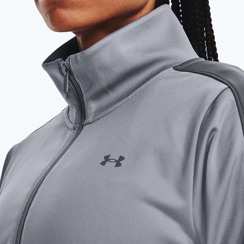 Under Armour Damen Trainingsanzug Tricot steel/pitch grau/schwarz 3