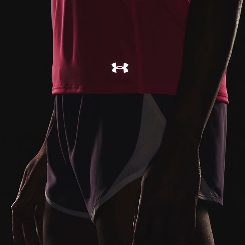Under Armour Fly By Tank Damen Lauftank Top rosa 1361394-683 3