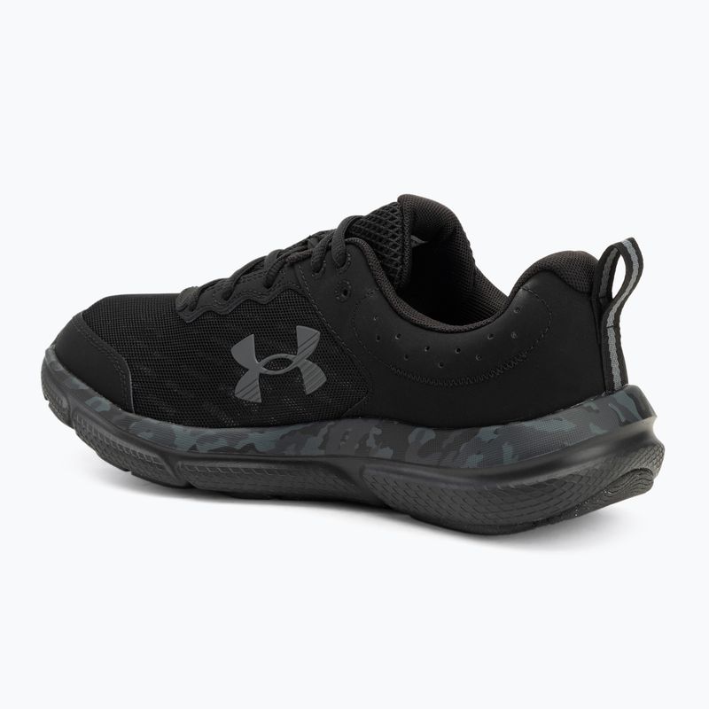 Laufschuhe Herren Under Armour Charged Assert 10 Camo black/black/pitch gray 3