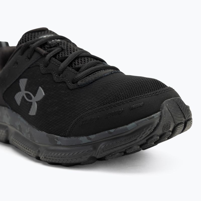 Laufschuhe Herren Under Armour Charged Assert 10 Camo black/black/pitch gray 7