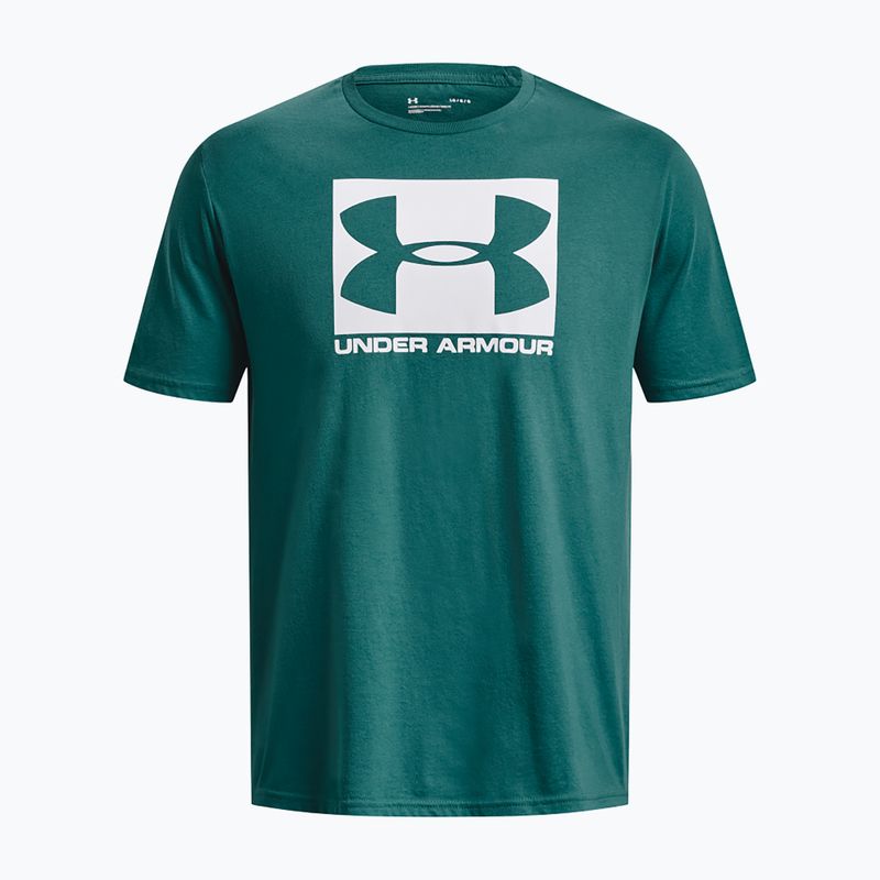 Herren Under Armour Boxed Sportstyle Küste teal/weiß t-shirt 4