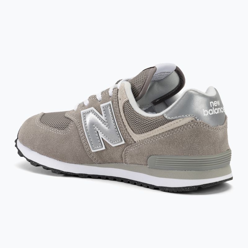 New Balance 574's V1 grau Kinderschuhe 3