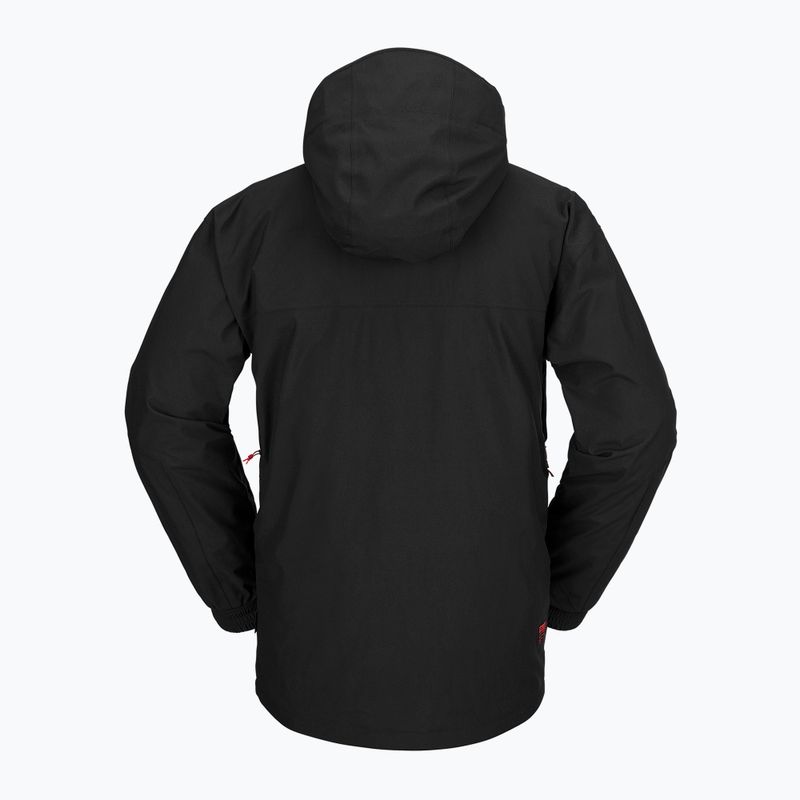 Men's Volcom Longo Gore-Tex Snowboard Jacke schwarz G0652306 7