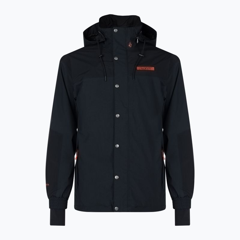 Men's Volcom Longo Gore-Tex Snowboard Jacke schwarz G0652306