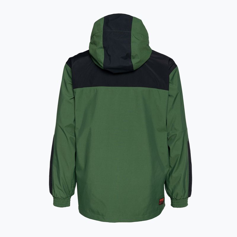 Men's Volcom Longo Gore-Tex Snowboard Jacke grün G0652306 2