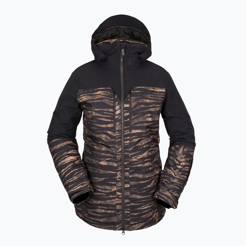 Damen Snowboardjacke Volcom Shelter 3D Stretch schwarz-braun H0452210 8