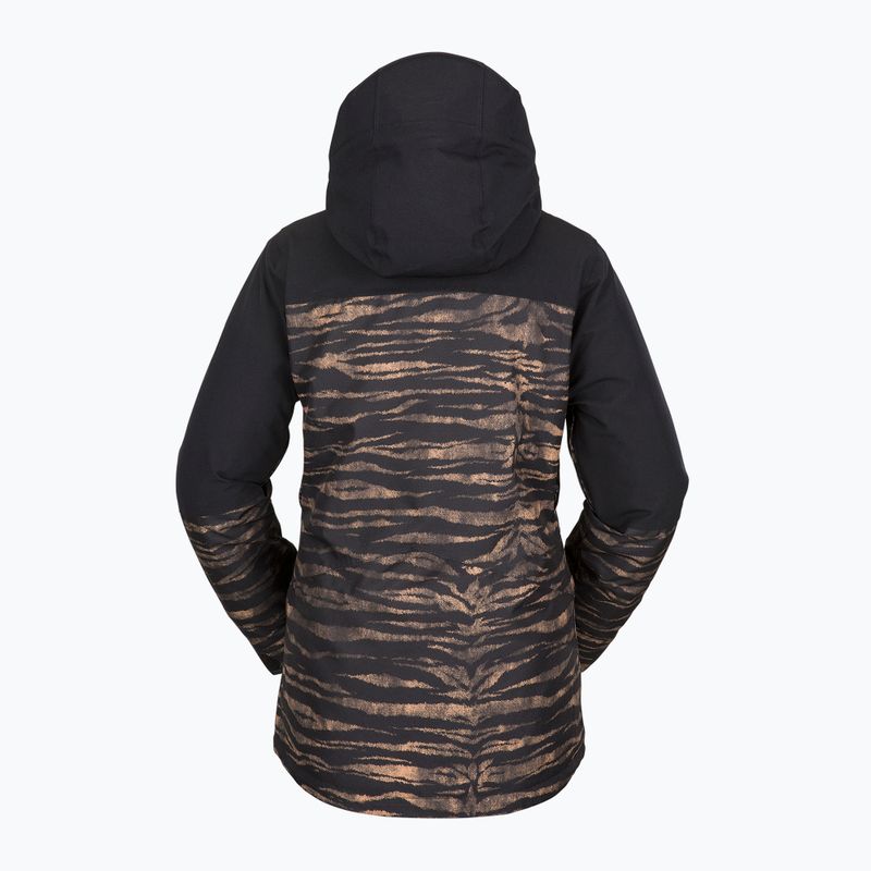 Damen Snowboardjacke Volcom Shelter 3D Stretch schwarz-braun H0452210 9
