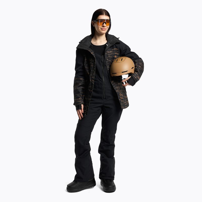 Damen Snowboardjacke Volcom Shelter 3D Stretch schwarz-braun H0452210 2