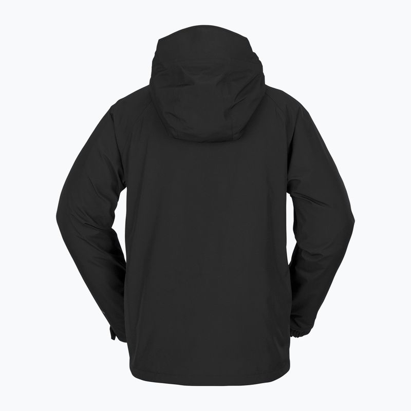 Men's Volcom Dua Ins Gore Snowboard Jacke schwarz G0452303 2
