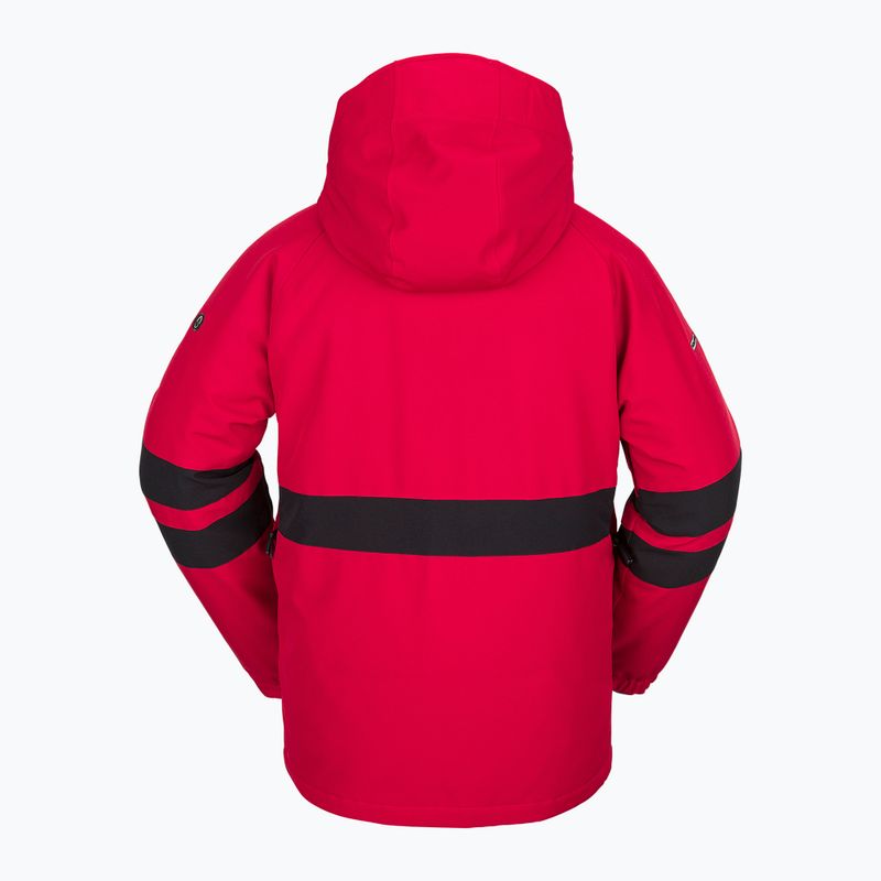 Herren Volcom JP Ins Snowboard Jacke rot G0452311 2