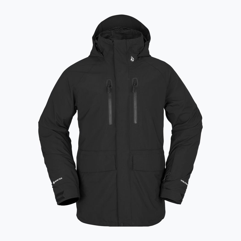 Men's Volcom Stone Stretch Gore-Tex Snowboard Jacke schwarz G0652303