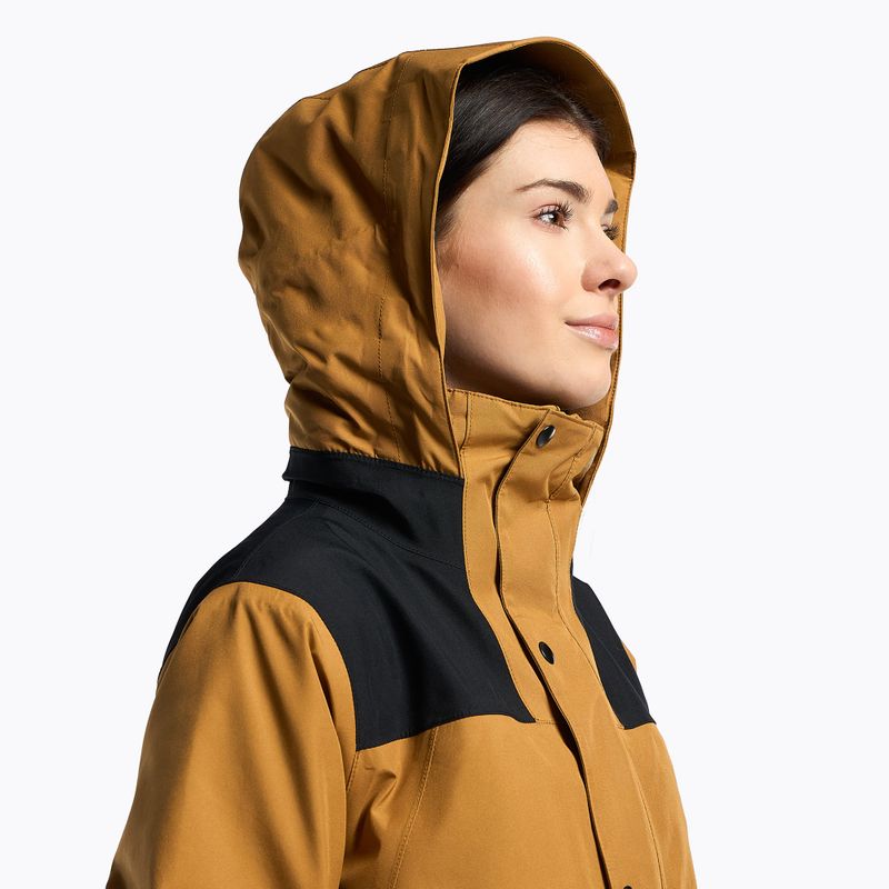 Damen Snowboard Jacke Volcom Ell Ins Gore-Tex Karamell H0452302 4