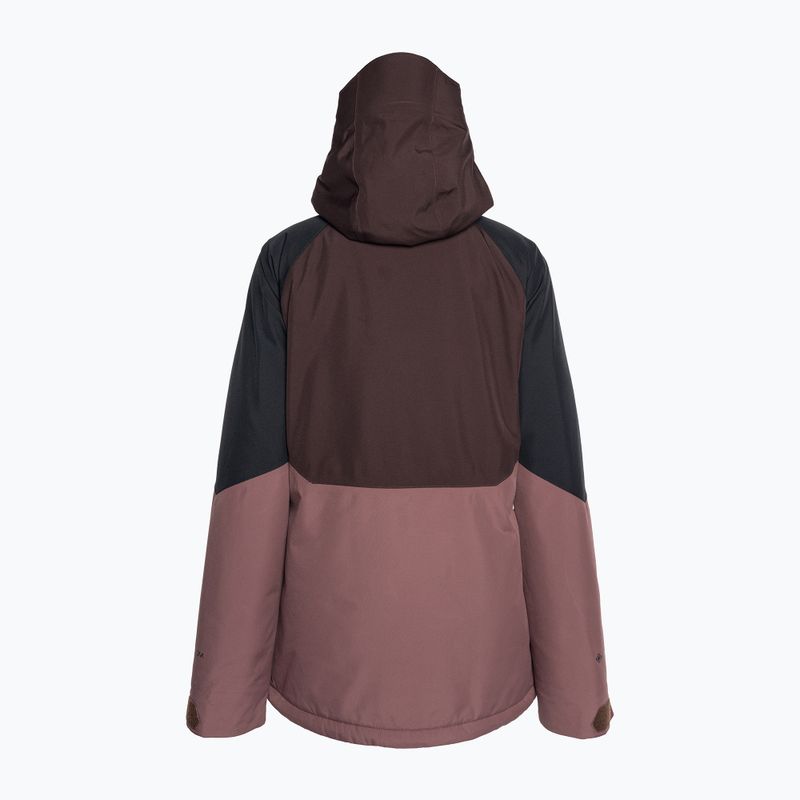 Volcom Aris Ins Gore braun/schwarz Snowboard Jacke H0452311 2