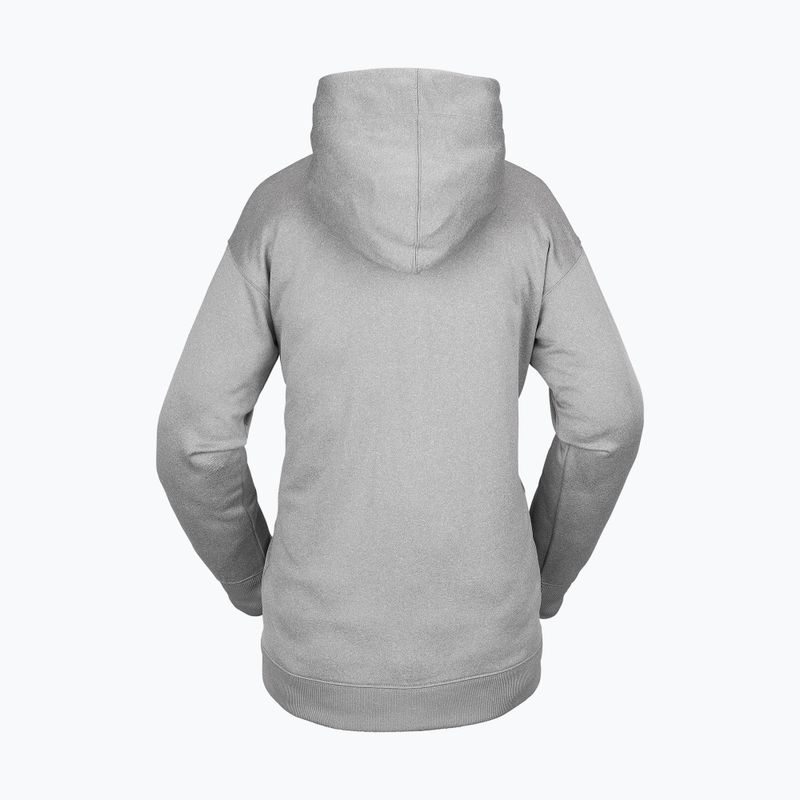Damen Volcom Spring Shred Hoody Kapuzenpullover grau H4152303 8