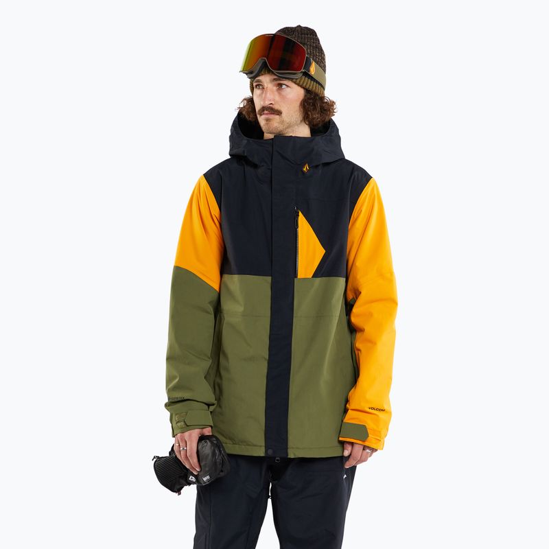 Men's Volcom L Ins Gore-Tex Snowboard Jacke gold