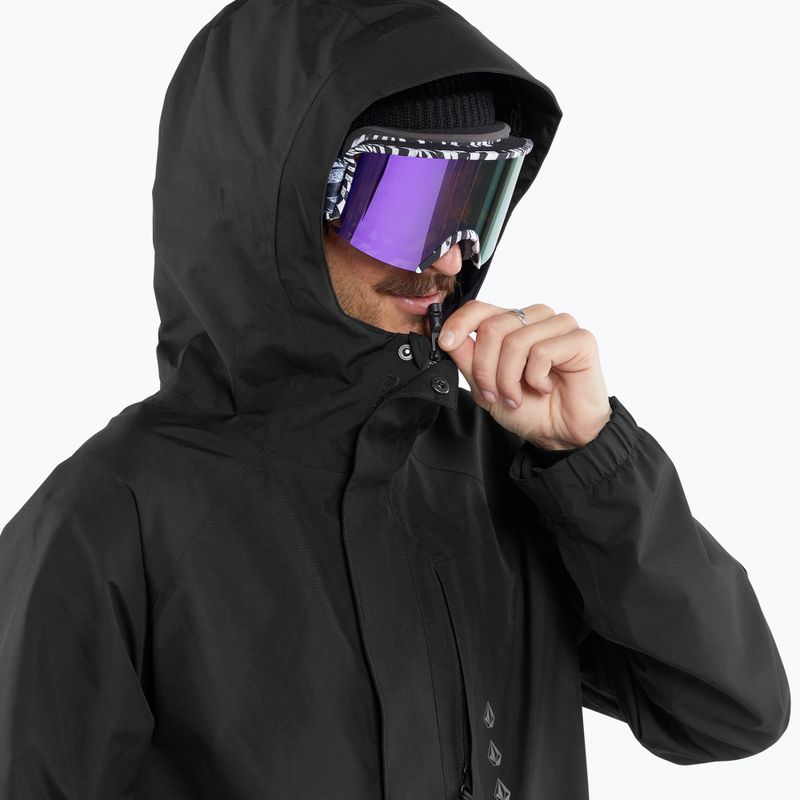 Men's Volcom Dua Ins Gore-Tex Snowboardjacke schwarz 4