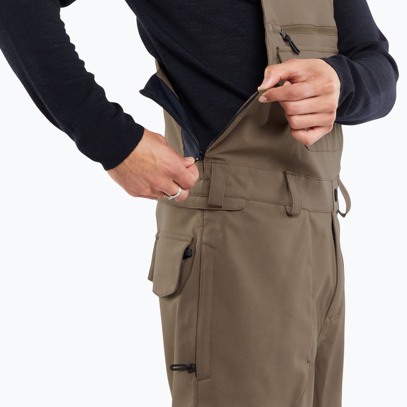 Men's Volcom Roan Bib Overall Teak Snowboardhose 5