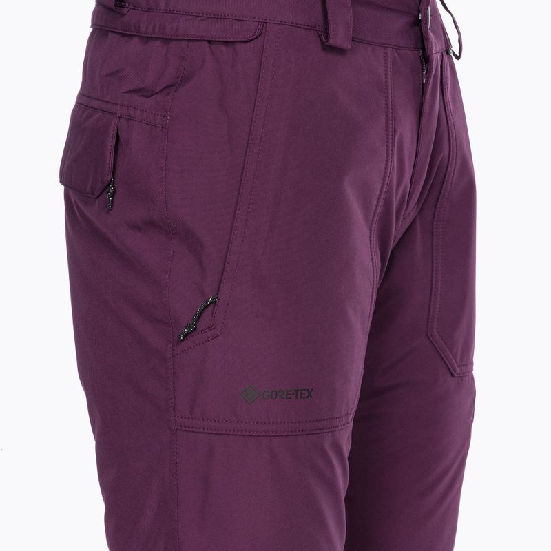 Damen Snowboardhose Volcom Knox Ins Gore-Tex brombeer 10