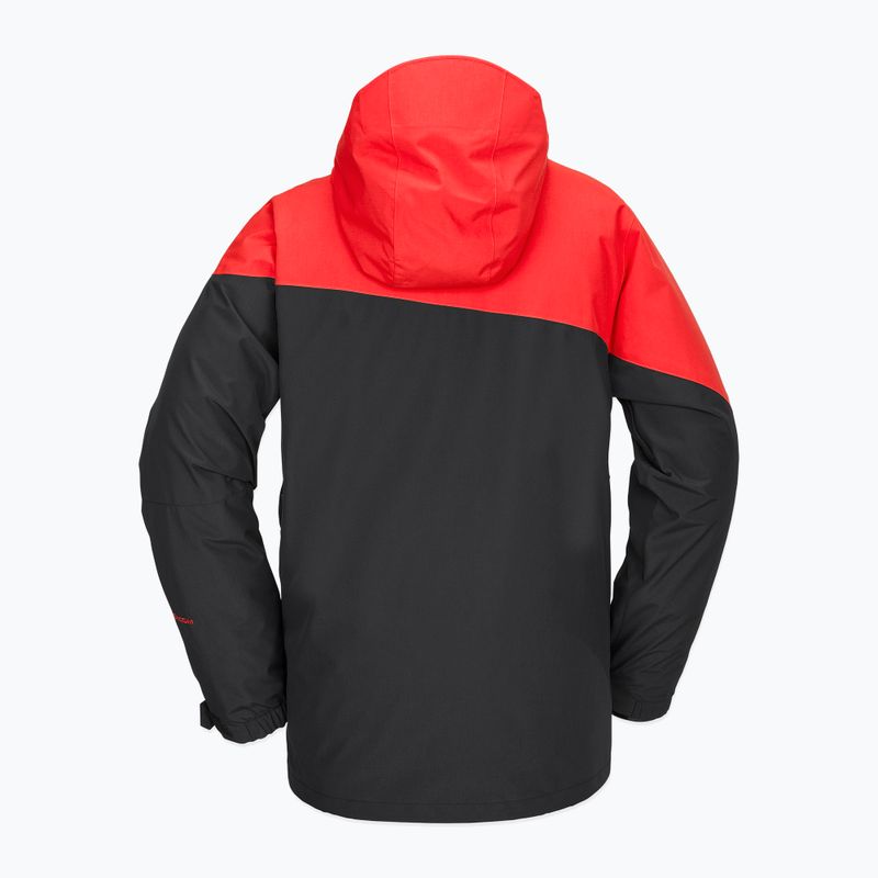 Snowboardjacke Herren Volcom Primry Ins crimson 5