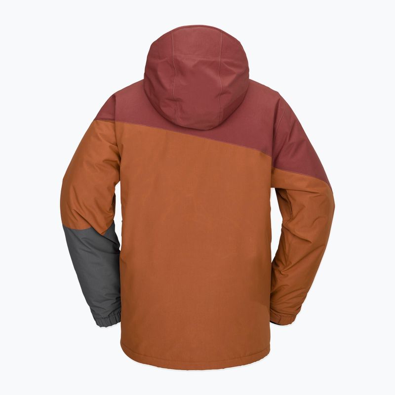 Snowboardjacke Herren Volcom Primry Ins caramel 5