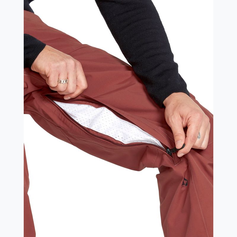 Snowboardhose Herren Volcom L Gore-Tex redwood 6