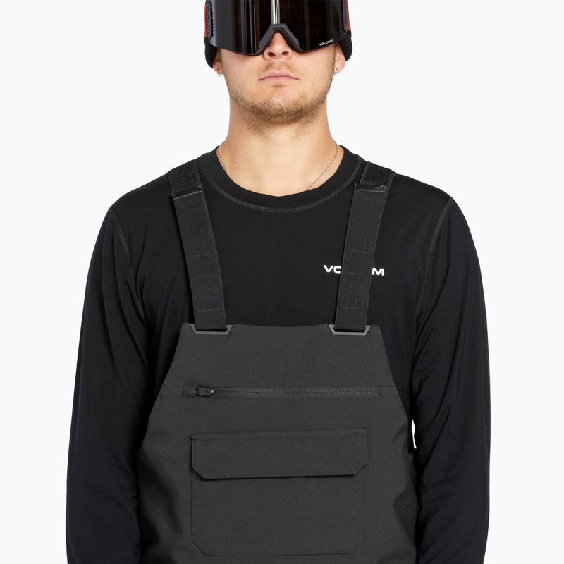 Snowboardhose Herren Volcom Roan Bib Overall black 3