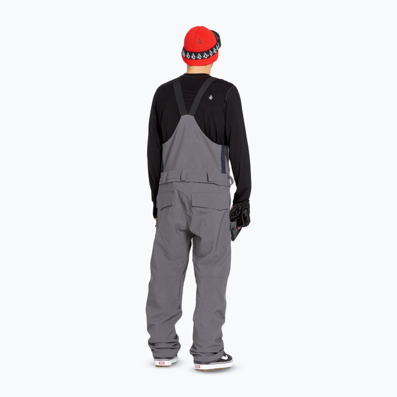 Snowboardhose Herren Volcom Roan Bib Overall charcoal 2