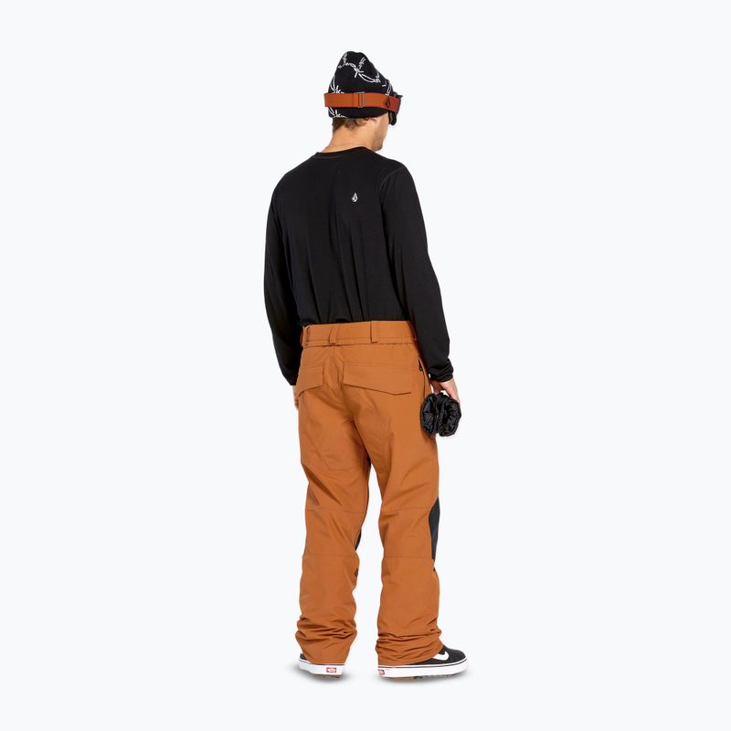 Snowboardhose Herren Volcom Roan caramel 3