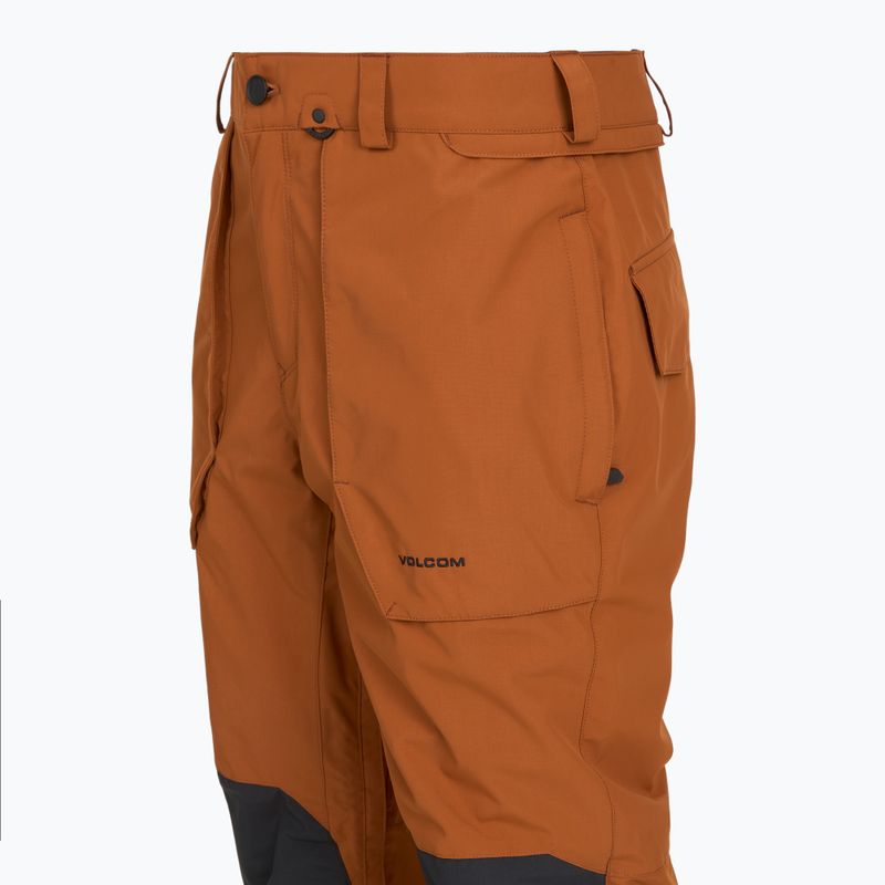 Snowboardhose Herren Volcom Roan caramel 9