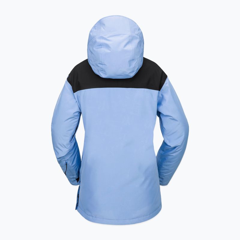 Snowboardjacke Damen Volcom Fern Ins Gore Pullover crystal blue 10